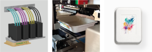 Digital printing process